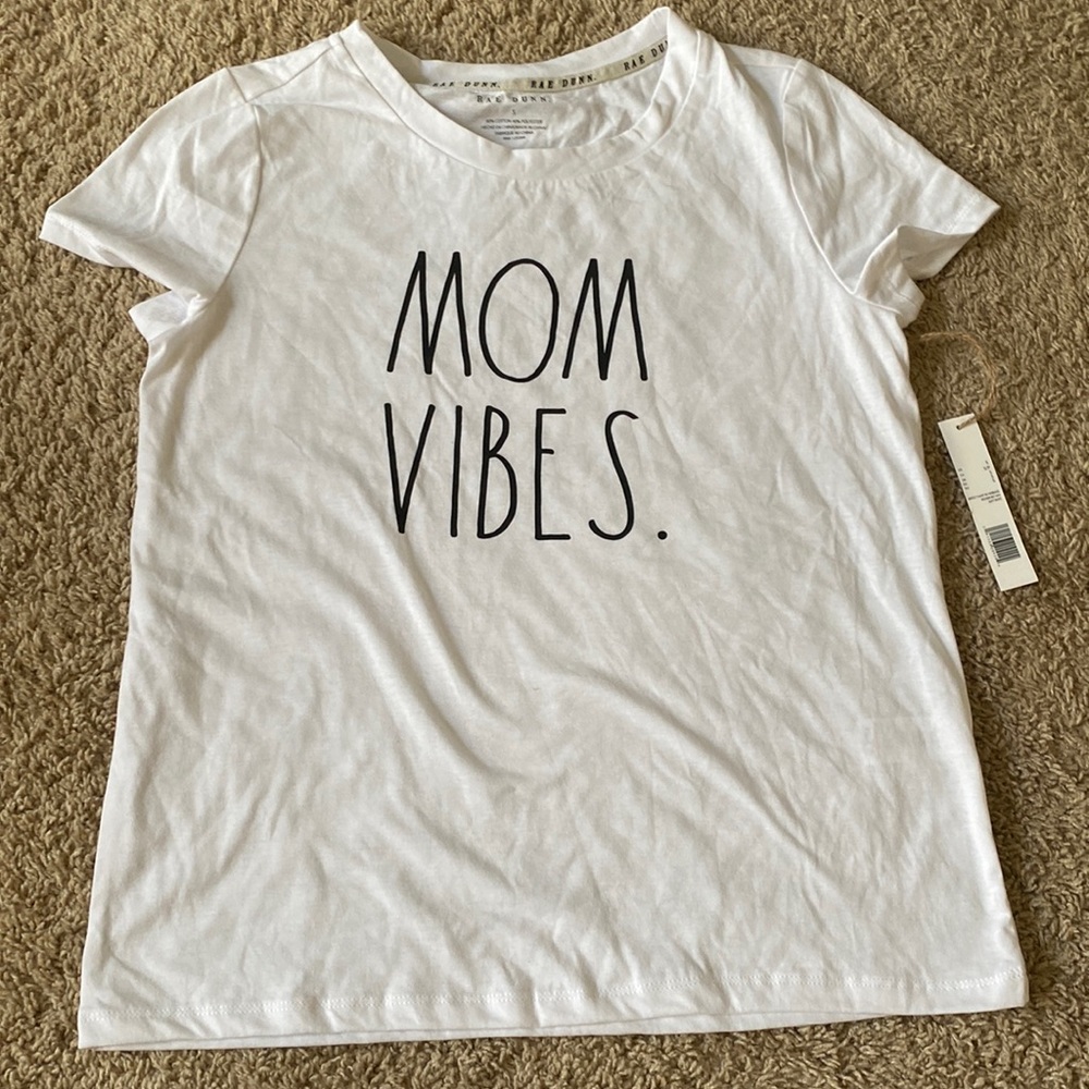 Rae Dunn Mom vibes tshirt